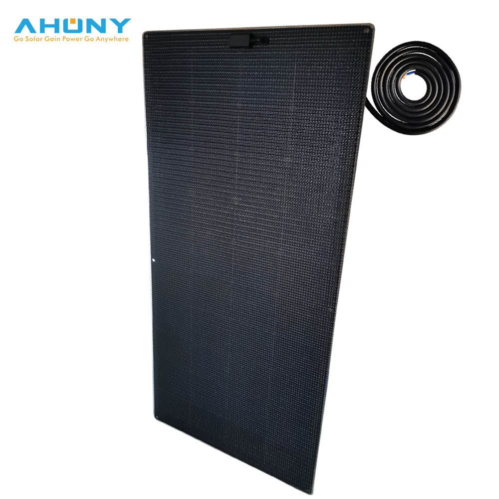Walkable semi rigid solar panel