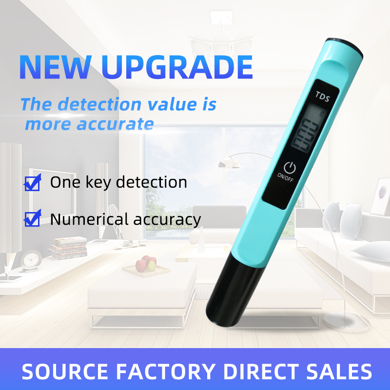 Customized Support ODM Digital Purity Tester for Measuring Temperature and TDS Levels