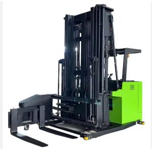 1.5 Tons Narrow Channels Pallet Stacker Electric Forklift Stacker 3 Ways