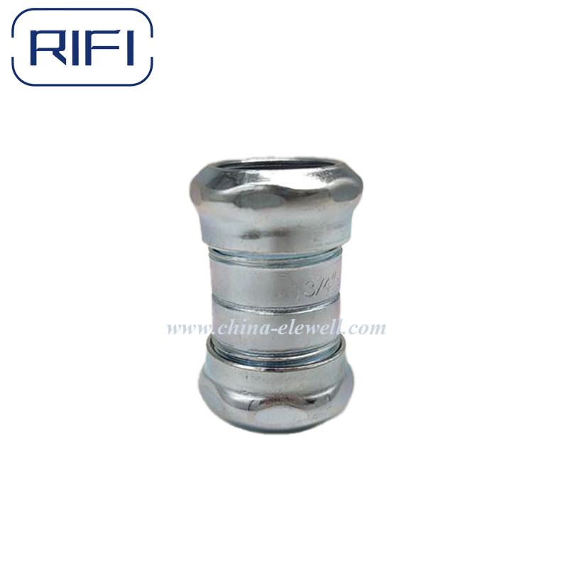 EMT Steel Compression Connector 1/2"-4"