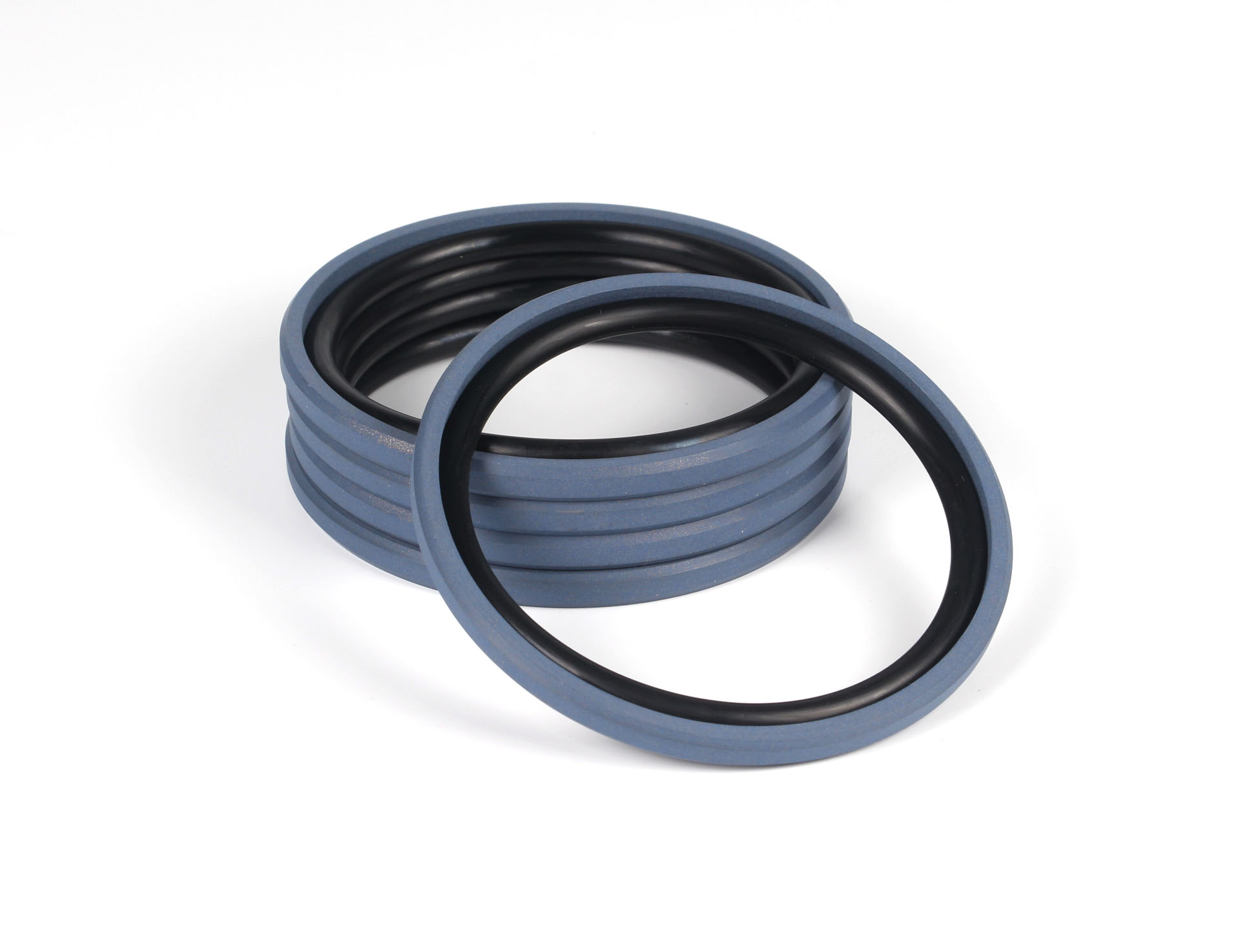 2023 Ptfe nbr Glyd Ring Spgo 80*8 Piston Oil Seal in Blue for Machinery Repair Shops