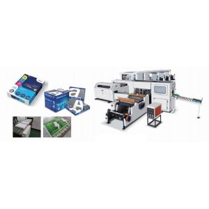 Automatic High-speed Paper Roll Sheeter Stacker, for 2-rolls or 4-rolls
