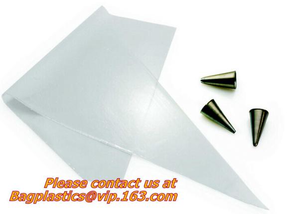 PE Plastic Icing Piping Cake Decorating Pastry Bag Candy Making Bags, Cake Cream