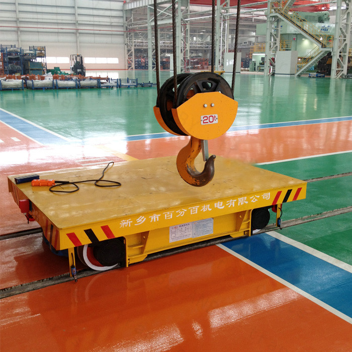 Electric Operated Battery Operated Transfer Carts For Shipyard Plant