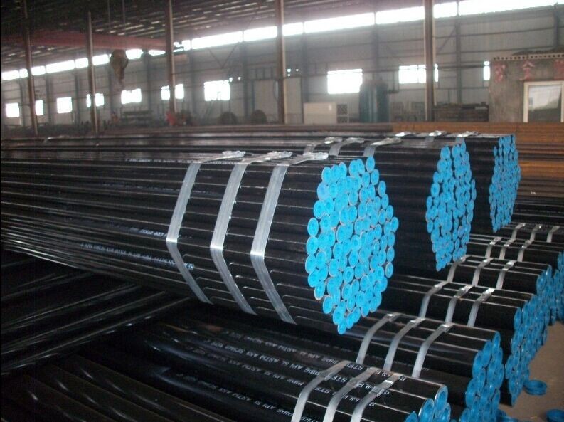 ASTM A106 A53 Seamless Steel Round Pipe / 28 Inch Round Carbon Steel Tube