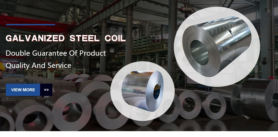 Z40 Z60 Z150 Regular/Big/Zero Spangle Hot Dipped Gi Gp Galvanized Steel Plate Coil