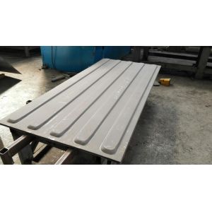 China 5 corrugated iron standard container roof panels size is 2.0*1045*2356mm on sale