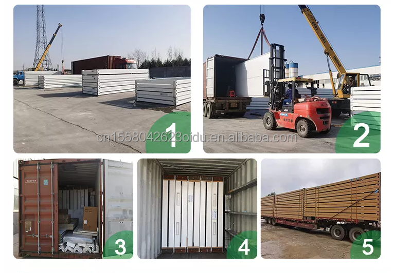 Modern Design 20ft/40ft Luxury Fabricated House Prefab Shipping Container Home Houses EU Portable 20ft Expandable House