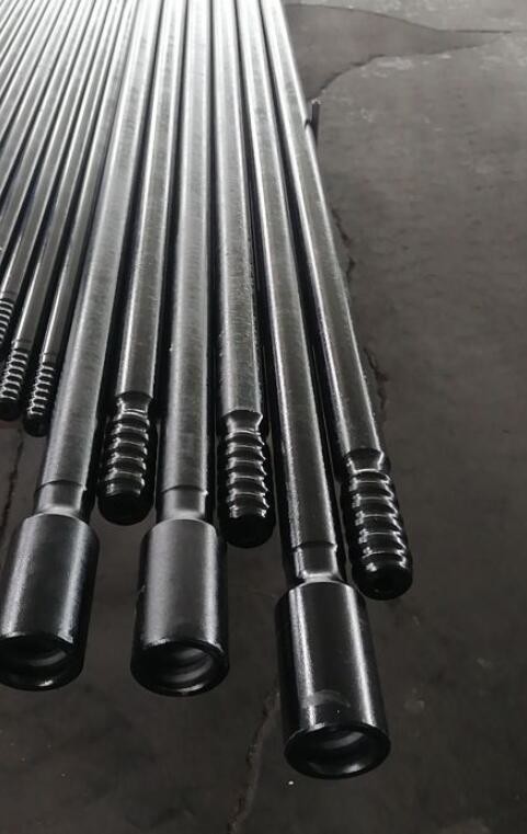 Length 1525-6095mm T51 Round 52 Mf Speed Drill Rod For Tunnel Quarry