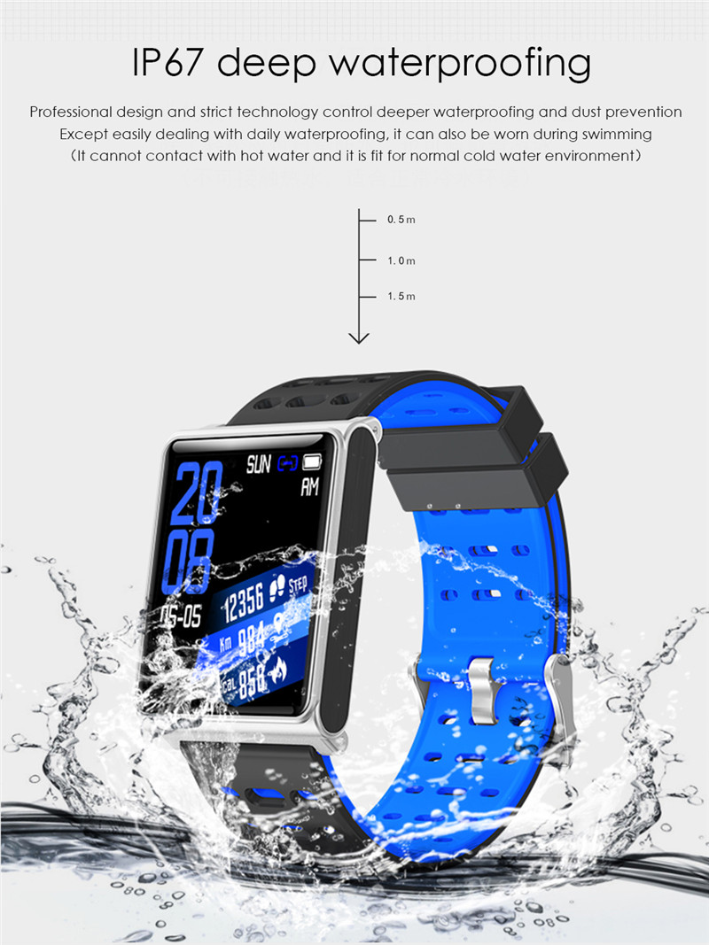 Smart Bluetooth Watch HZD1806W Can support look for phone and Stopwatch function