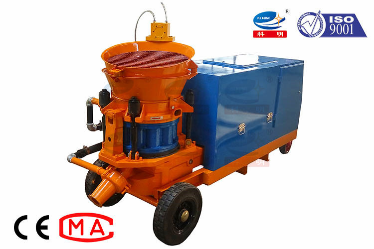 Civil Engineering Concrete Shotcrete Machine Good Mixing Uniformity