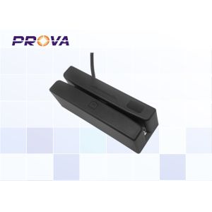 Low Power Consumption MSR Magnetic Card Reader With USB / RS232 Interface