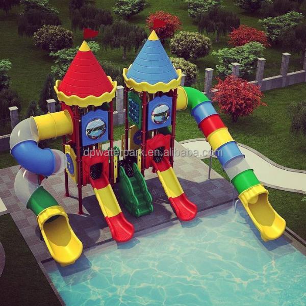 China Children Park Playground Equipment Kindergarten Aqua Park Water Games Pool