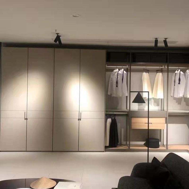 Modern Wood Style Wardrobe with Adjustable Height The Ultimate end Bedroom Addition