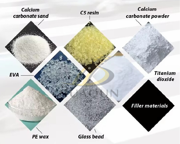 Fast Dry High Reflective White Thermoplastic Road Marking Paint With 15% Premixed Glass Beads For Road Line Marking