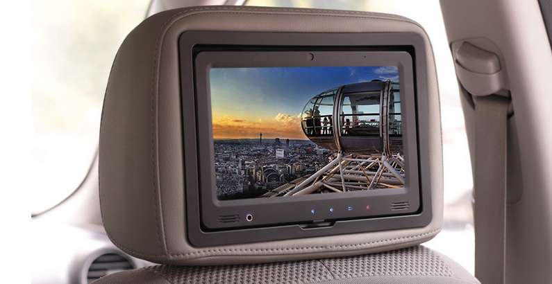 Digital Media In Car Advertising Screen For Taxi