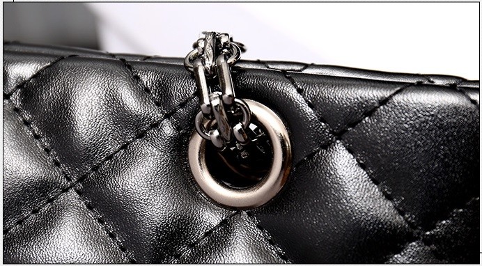 ODM Polyester Lining Shoulder Polyurethane Tote Bag With Hasp