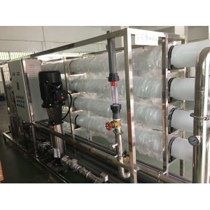 China Electronic Industry 2000LPD High Salinity Seawater Desalination System on sale