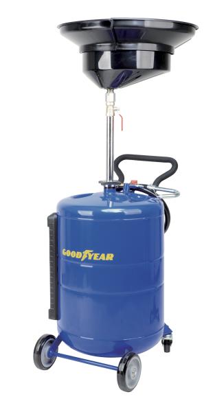 Goodyear 115L / 30G Air Operated Waste Oil Drainer with center mounted