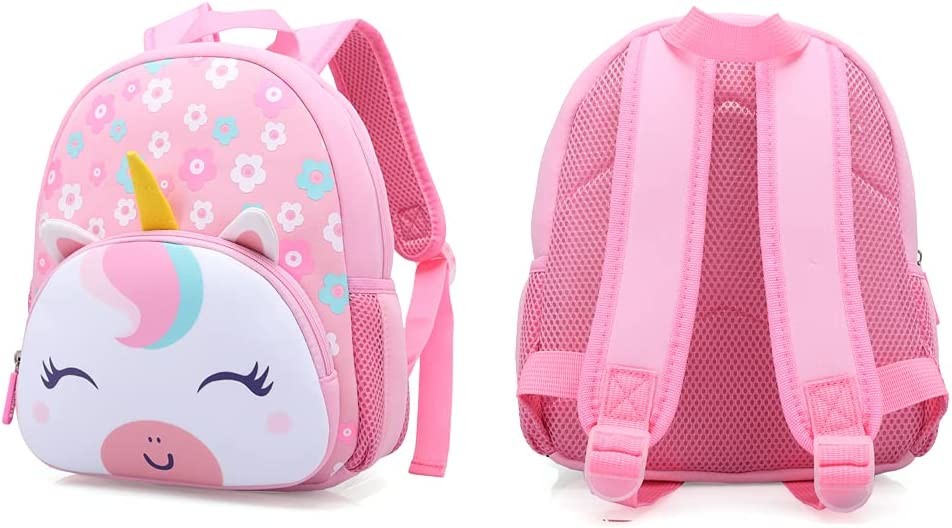 3D Cartoon Neoprene Animal Schoolbag Waterproof Lunch Box Carry Bag For Kids