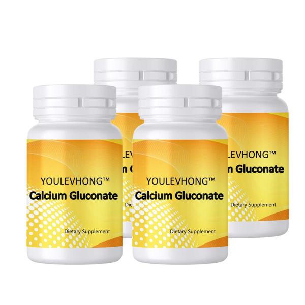 60mg Calcium Gluconate Tablets With Potassium , Calcium Supplement Gluten Free