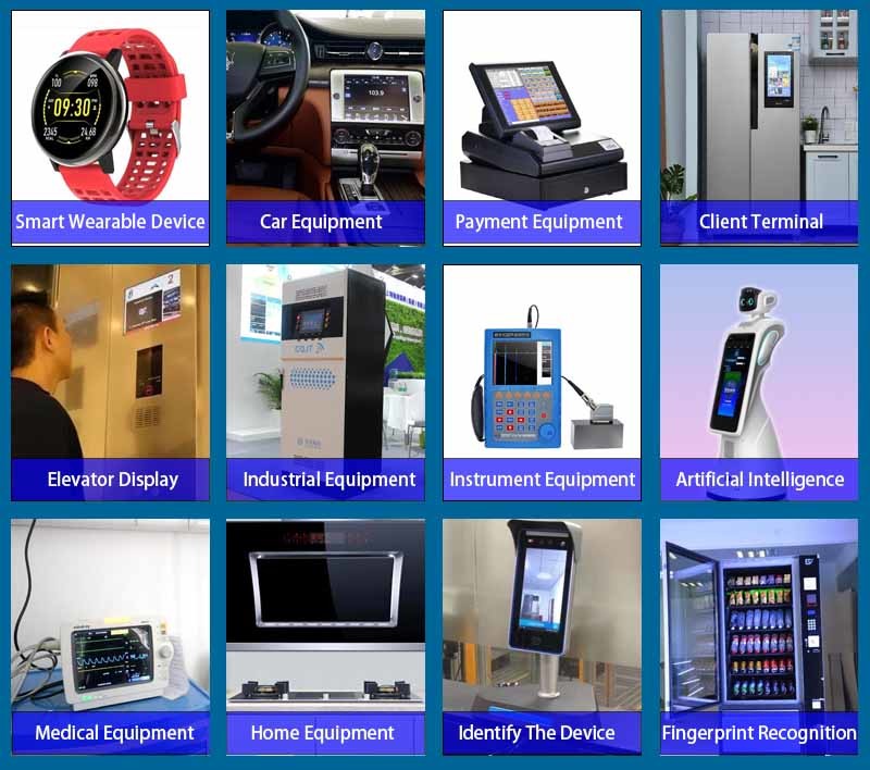 5.0 Inch Transmissive LCD Display 800X480 Resolution 24 Bit RGB TN LCD Display
