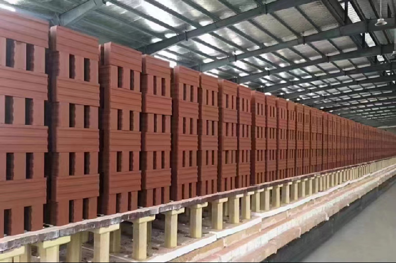 Customized Cross Section Tunnel Kiln Environmental Friendly Client Customization
