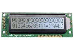China COB Resolution 20x2 LCD Dot Matrix Module , Character Transflective LCD Display on sale