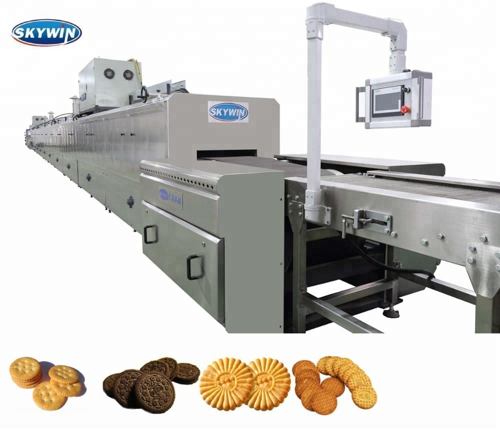 Skywin Soft Biscuit Production Line Rotary Moulder|Biscuit Making Machine Price