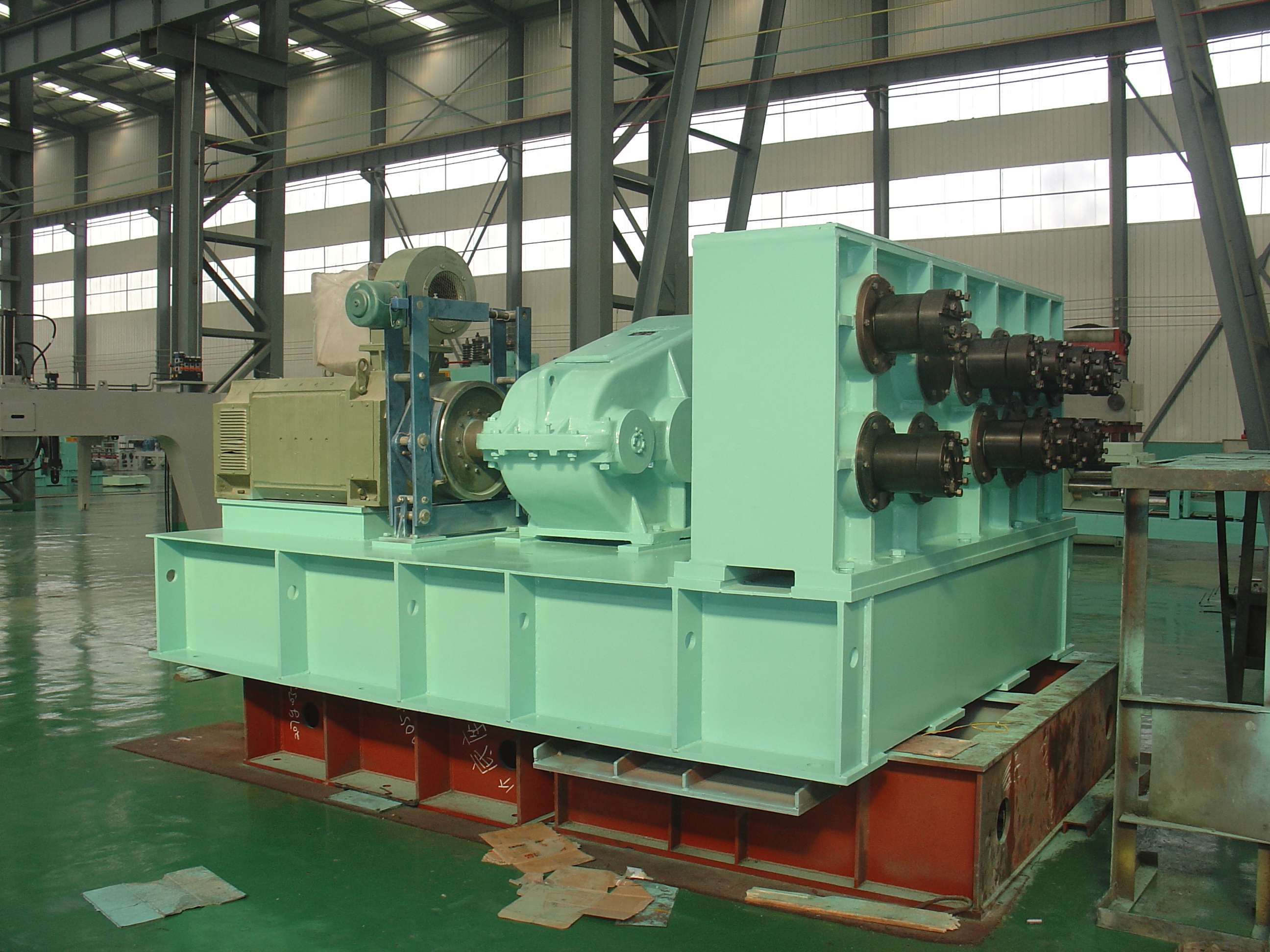 Automobile Manufacturing Steel Coil Leveling Rewind Machine for Metal Sheets or Coils