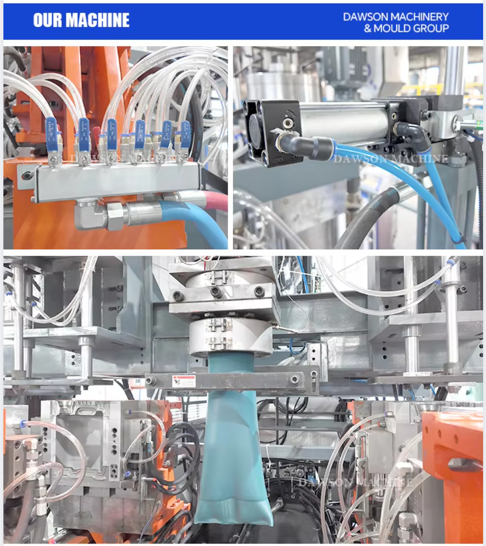 5L 10L HDPE Plastic Bottle Blow Moulding Machine Jerrycan Extrusion Blow Molding Machine