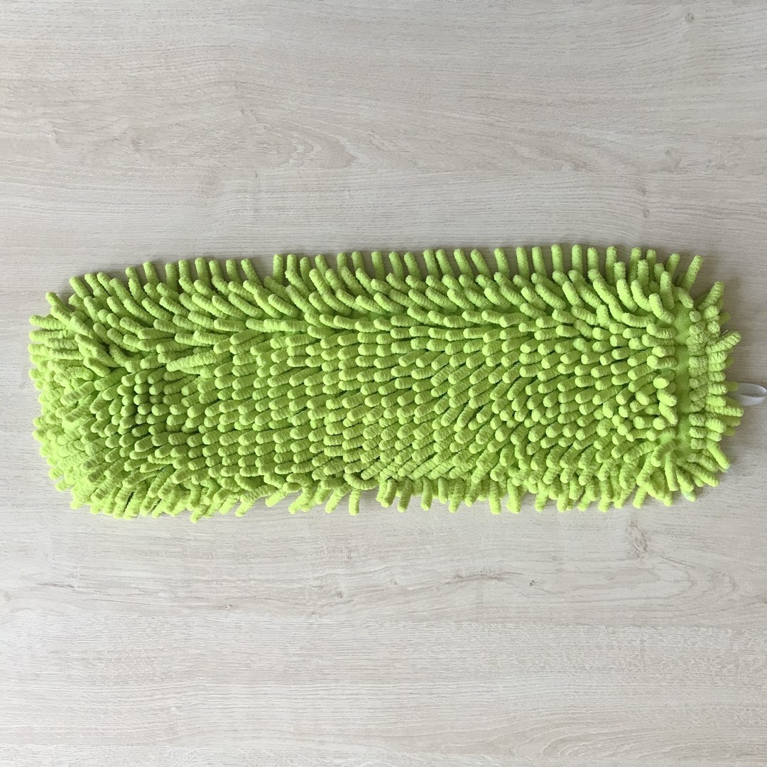 100% polyester absorb water flat mop house keeping wet mop Chinese suppiler with scrape