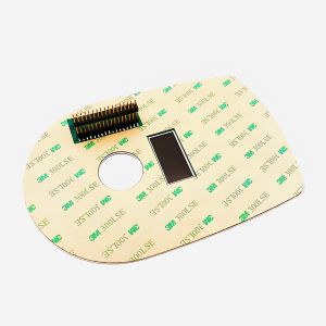 DC 12 Volt PCB Membrane Switch Panel Irregular Shape With Glossy Matte Surface