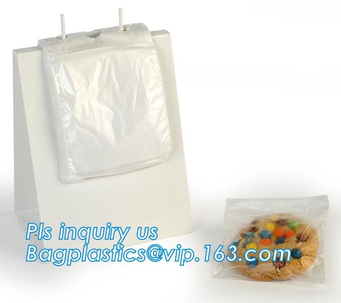 food grade LDPE Top Load saddle slider bag, Saddle deli bag with bottom slider for packing food, Biodegradable Zip lockk s