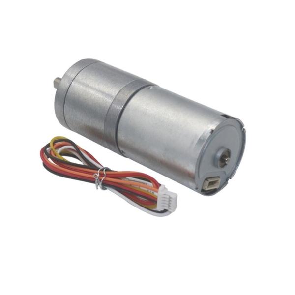 Low Noise Small Motor 12V24V JGA25-2430 DC Brushless Deceleration Motor 12V