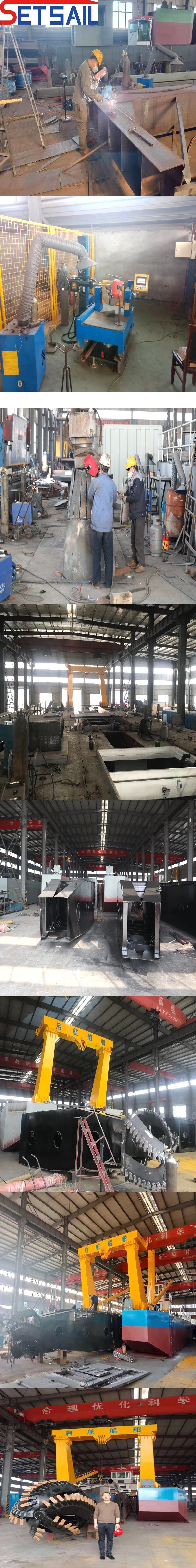 Hydraulic 8 Inch Cutter Suction Mud Dredger Used in River