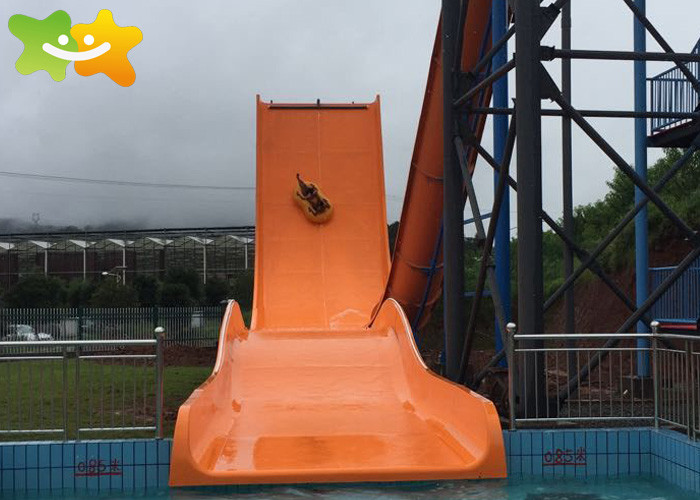 LLDPE Material Durable Large Fiberglass Water Park Spiral Water Slide Equipment