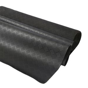  Five-Barred Pattern Surface Checker Patterned Rubber Flooring Matting For Horse Stable Equestrian Area Manufactures