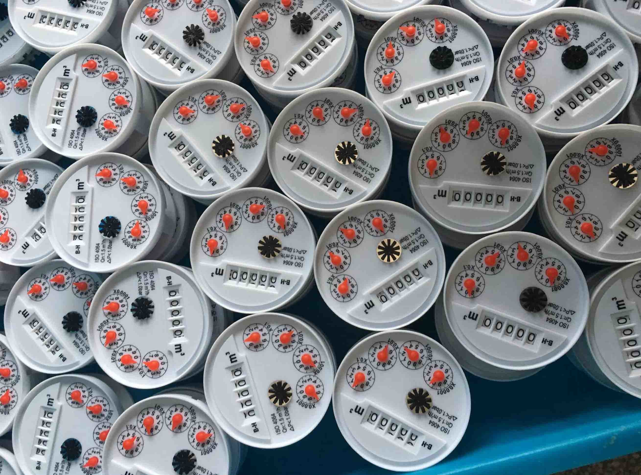 Residential Magnetic Drive Water Meter DN15 - 25 Plastic