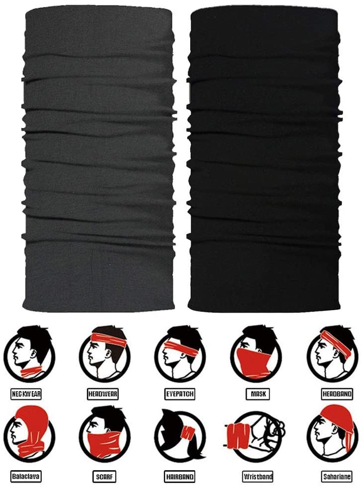 Anime Printed Face Wrap Antibacterial Bandana Neck Scarf