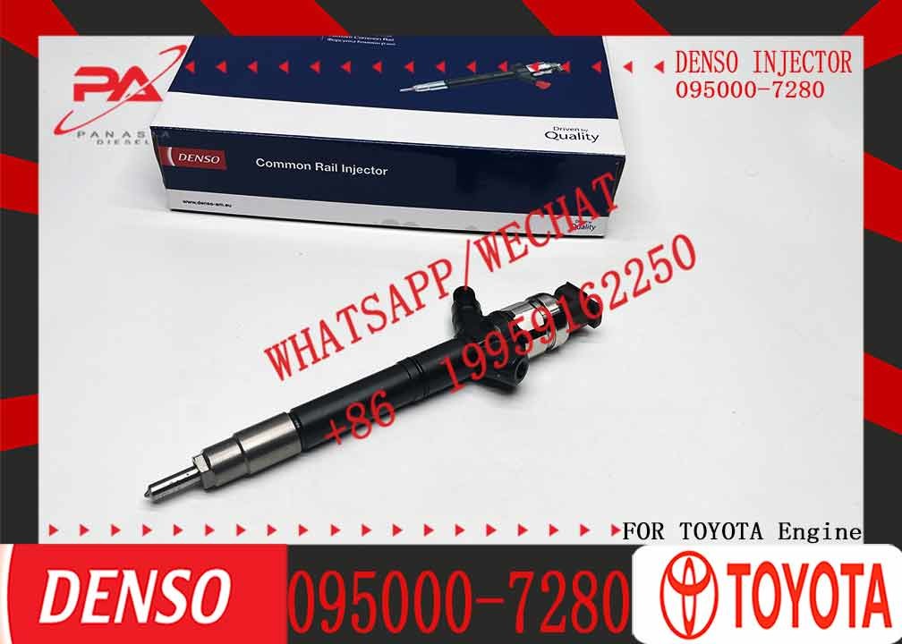 095000 7280 Common Rail Injector 095000-7280 0950007280 Fuel Injector 23670-0R070 2367009290 for DENSO