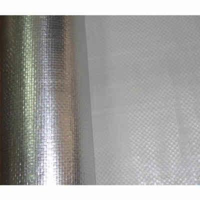 97% Metallized Foil Faced Radiant Barrier For Roofing Insulation Foil Woven