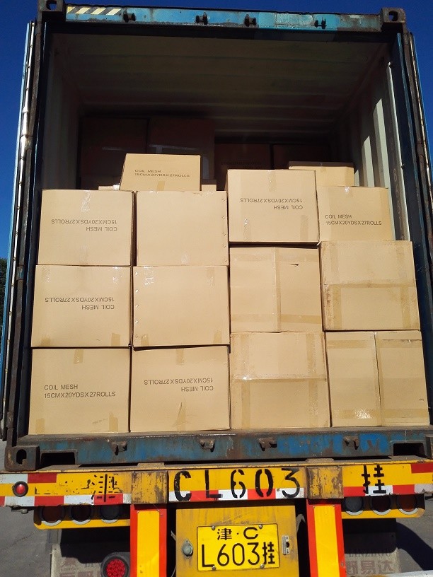 Galvanized Coil Brickwork Reinforcement Mesh 20cm Width 50-100 Meters Length