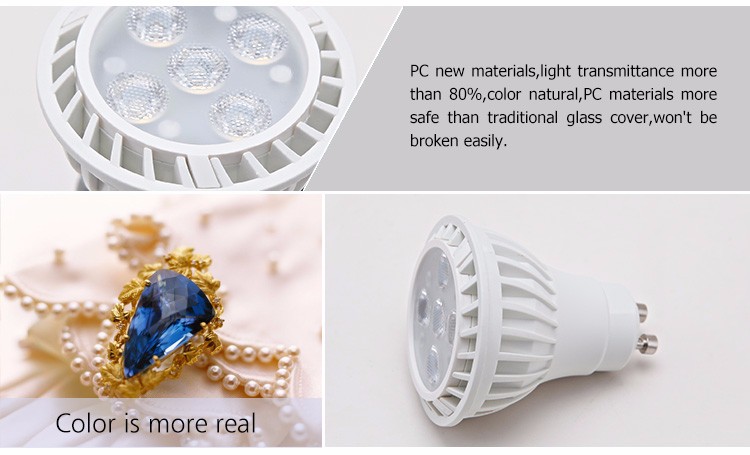 Ra90 high CRI 5 watt GU10 led lamp wholesale