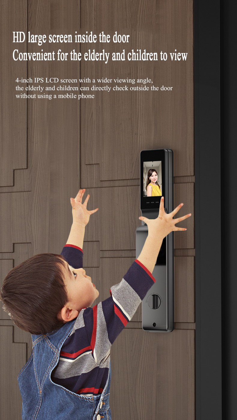 Xhome Video Call Lock Safety Apartment Electronic Door Locks