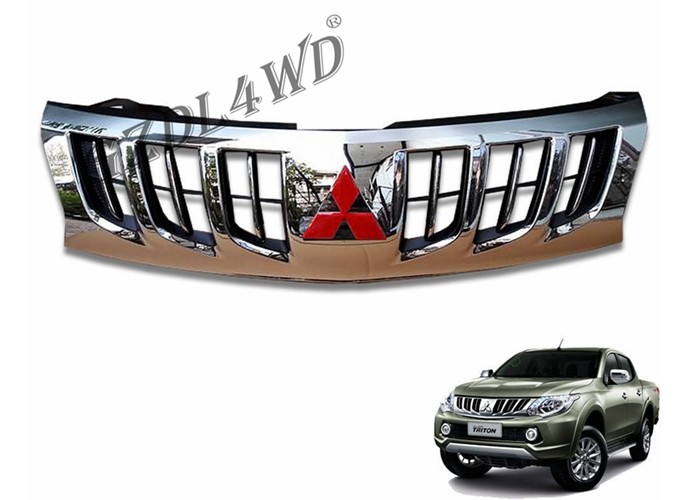 Matte Black L200 Grill Mesh Mitsubishi Triton Accessories
