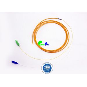 SC APC + SC UPC Fanout Pigtail Patch Cord 3.0mm With Low Back Reflection Loss
