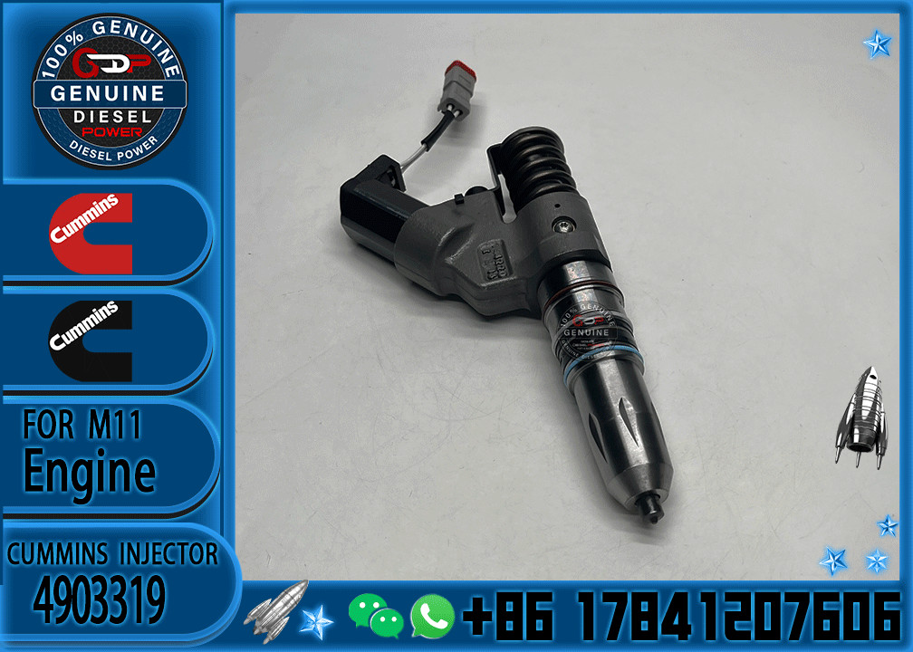 High quality Fuel Injector 4903319 4061851 4026222 4903472 3411756 4902921 for Cummins ISM11 QSM11 M11