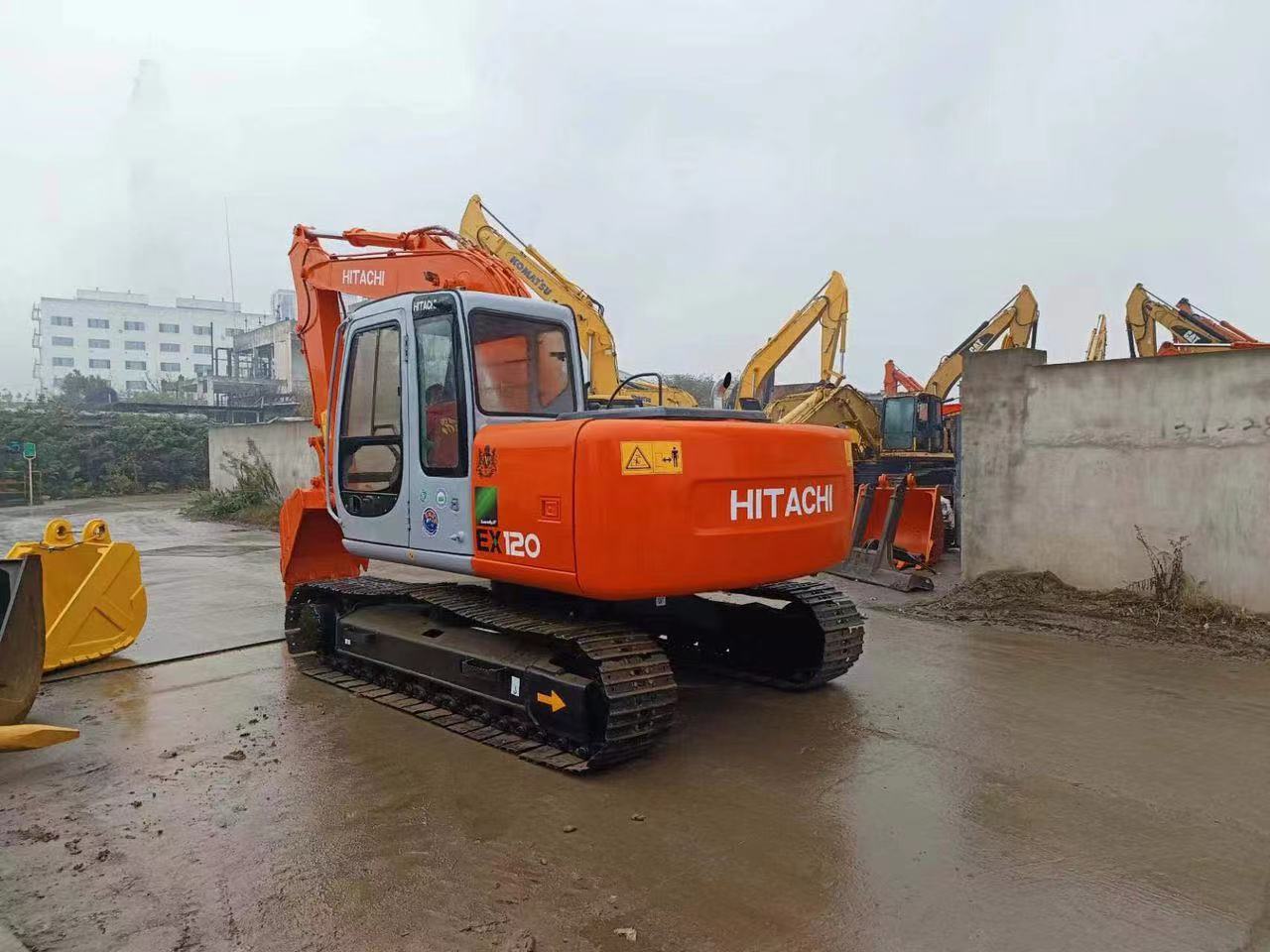 12 Tons Small Used Hitachi Zx120 Backhoe Excavator with ORIGINAL Hydraulic Cylinder