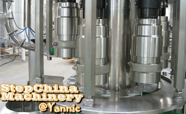 Easy Operating Pure Water Pet Bottle Filling Machine With Concentrated Lubrication System